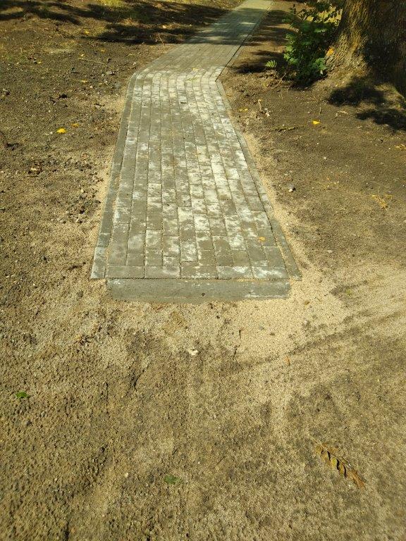 Nowy chodnik w Popielewku