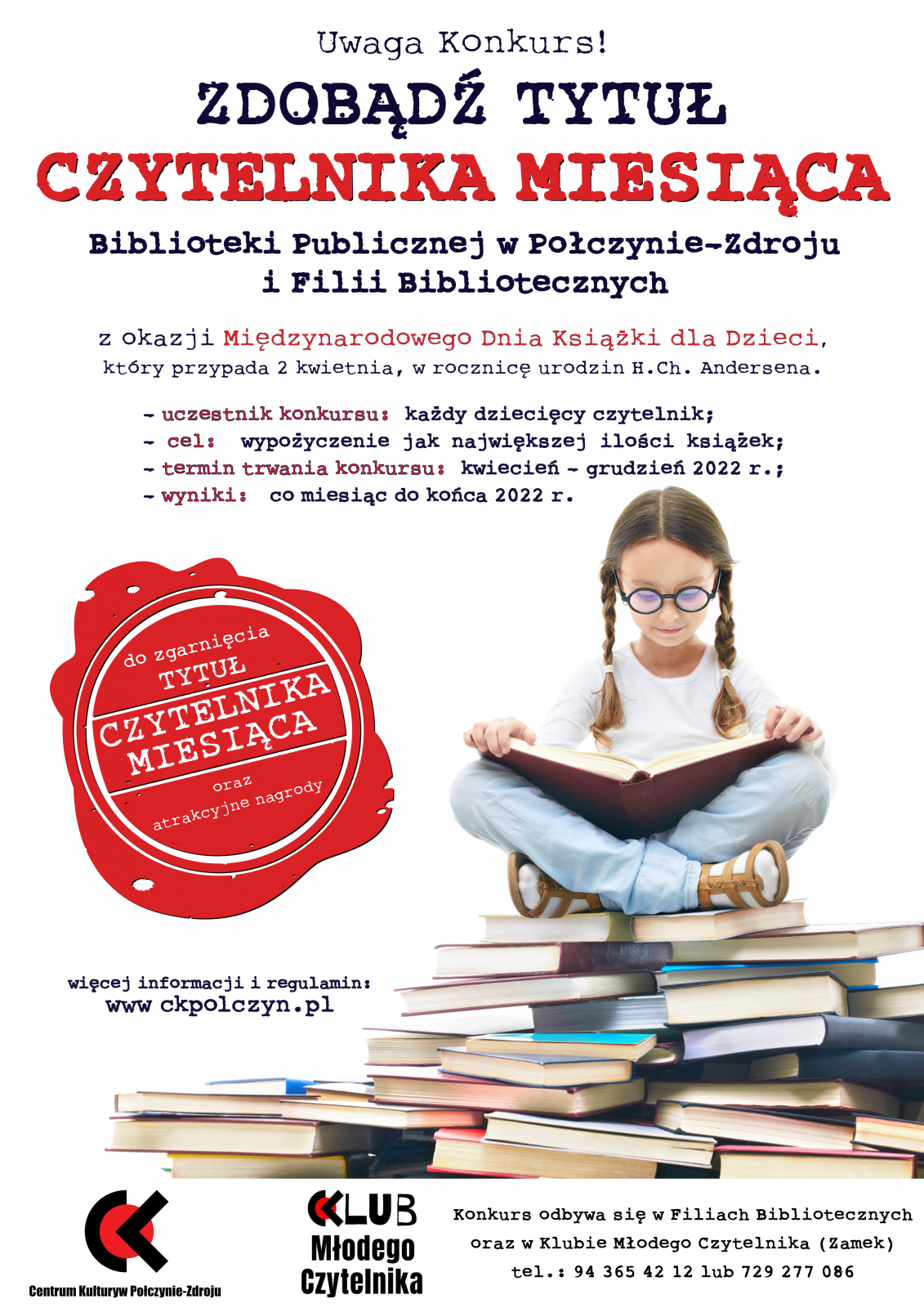 zdobądź tytuł czytelnika miesiąca