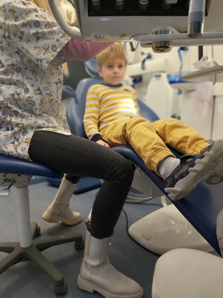 Antoś dzielny pacjent