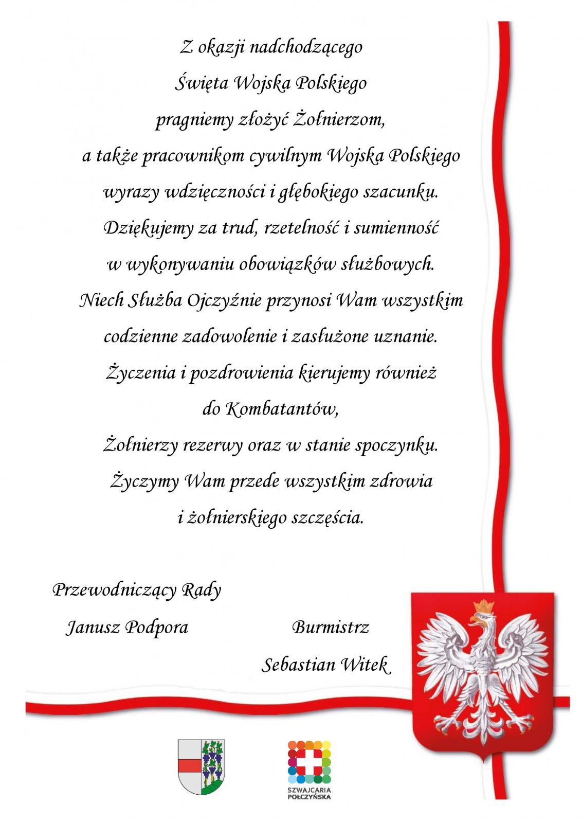 świeto wojska polskiego