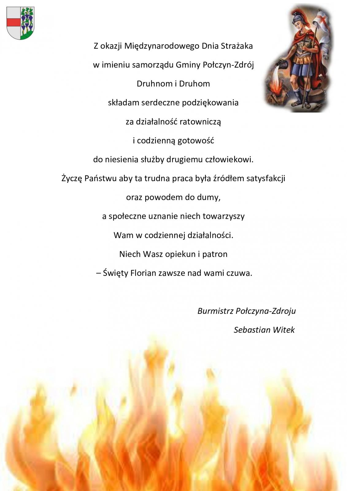 Międzynarodowy Dzień Strażaka