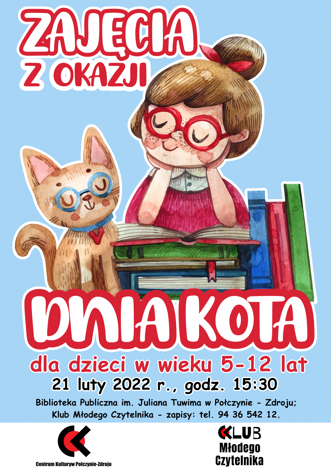 DZIEŃ KOTA W KLUBIE MŁODEGO CZYTELNIKA