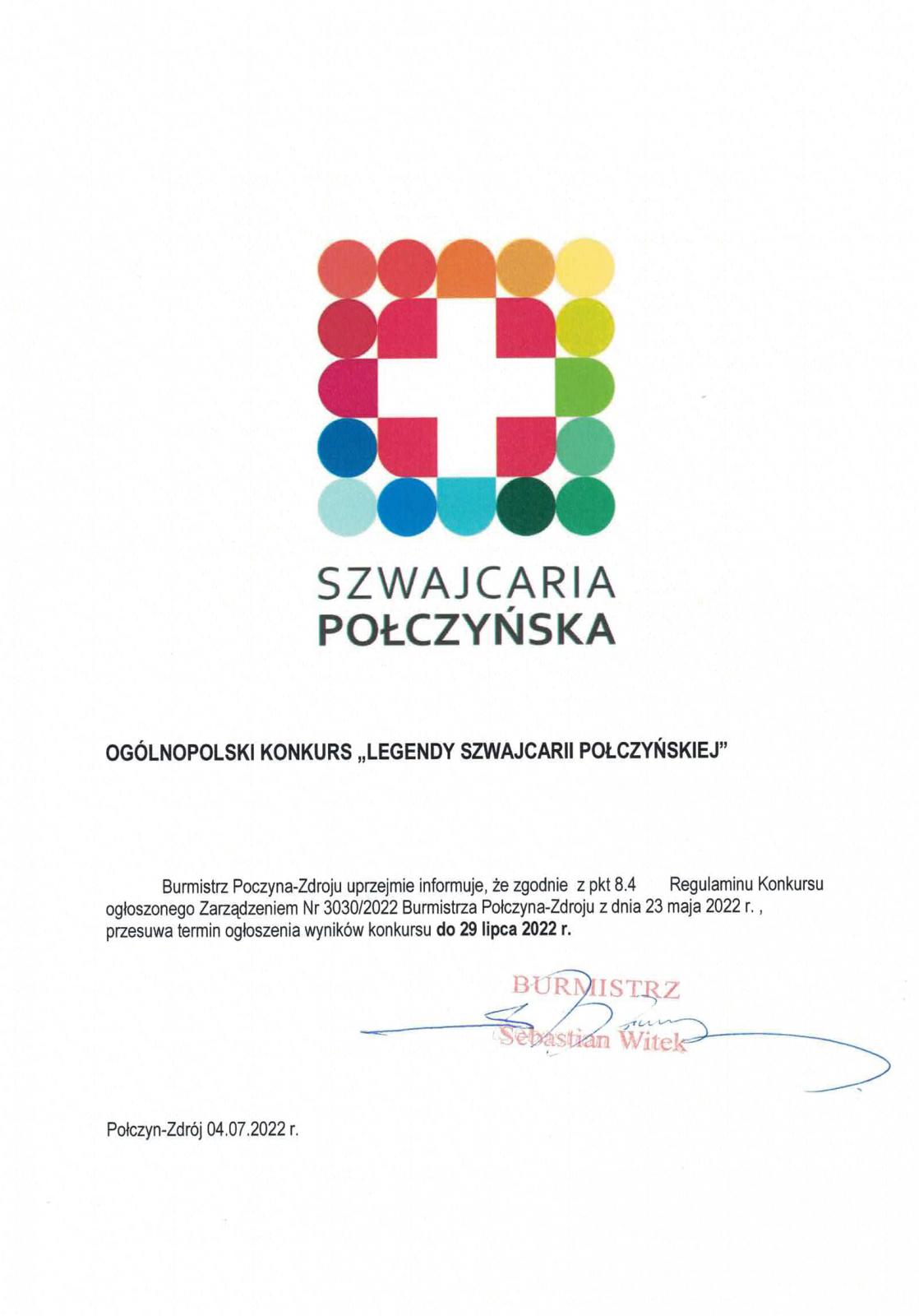 LEGENDY SZWAJCARII POŁCZYNSKIEJ