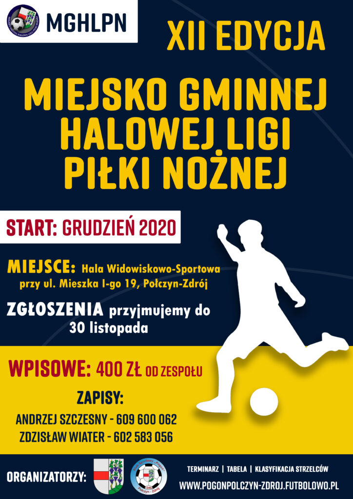 zapisy na turniej halowej piłki nożnej