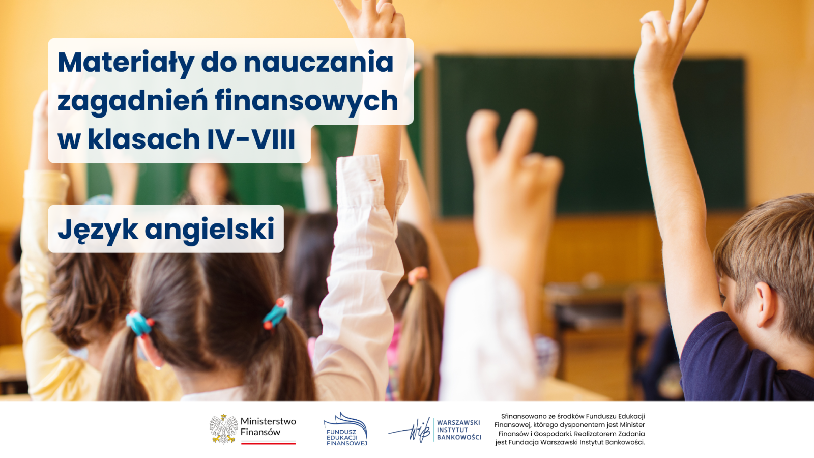 Edukacja finansowa w szkołach podstawowych w oparciu o materiały edukacyjne Ministerstwa Finansów