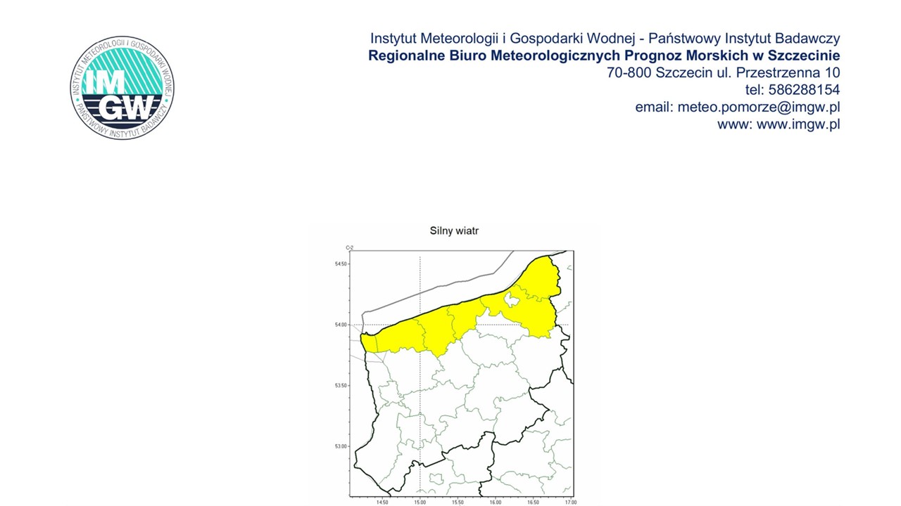 OSTRZEŻENIE METEOROLOGICZNE 27.10.2025-29.10.2025 R. 