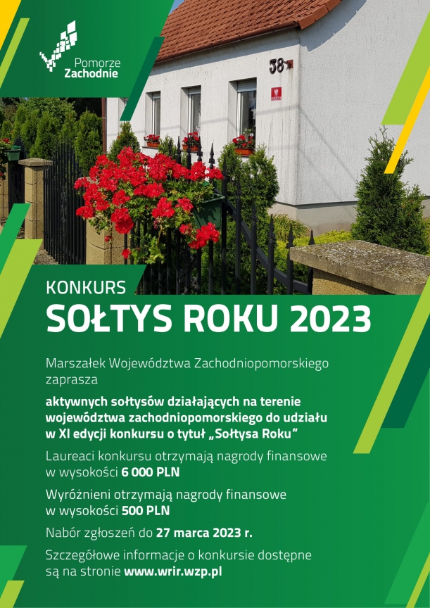 Sołtys Roku 2023 -plakat