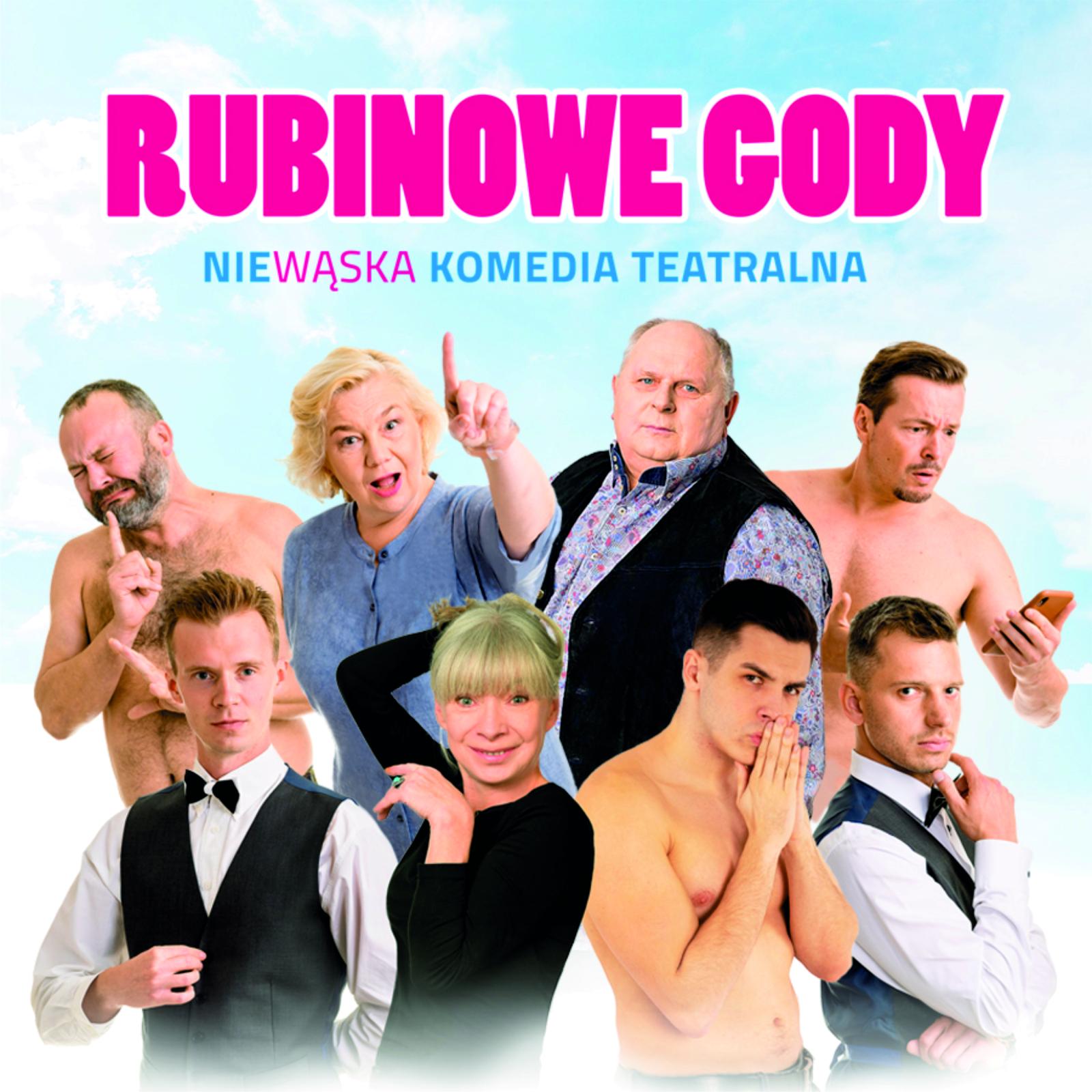 Spektakl ,,Rubinowe Gody"- plakat