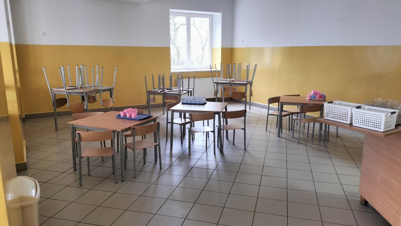 Stołówka szkolna w SP 2