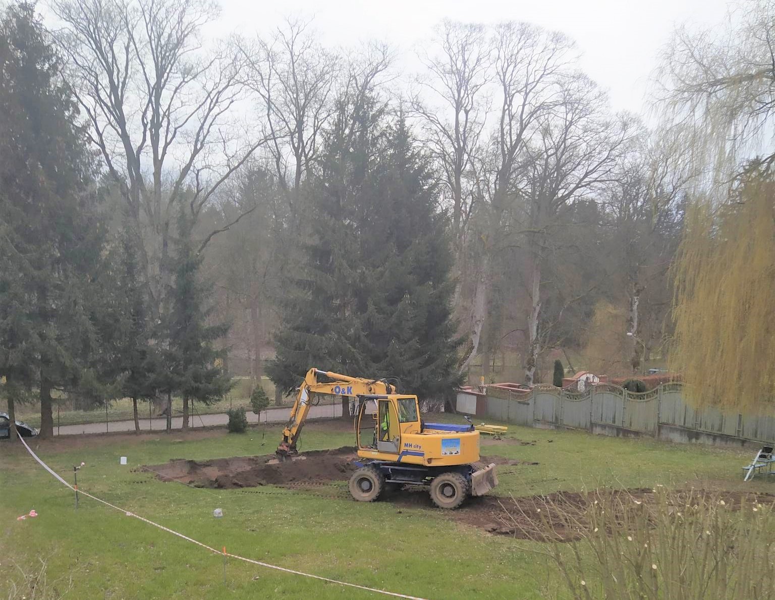 Tu powstaje plac zabaw