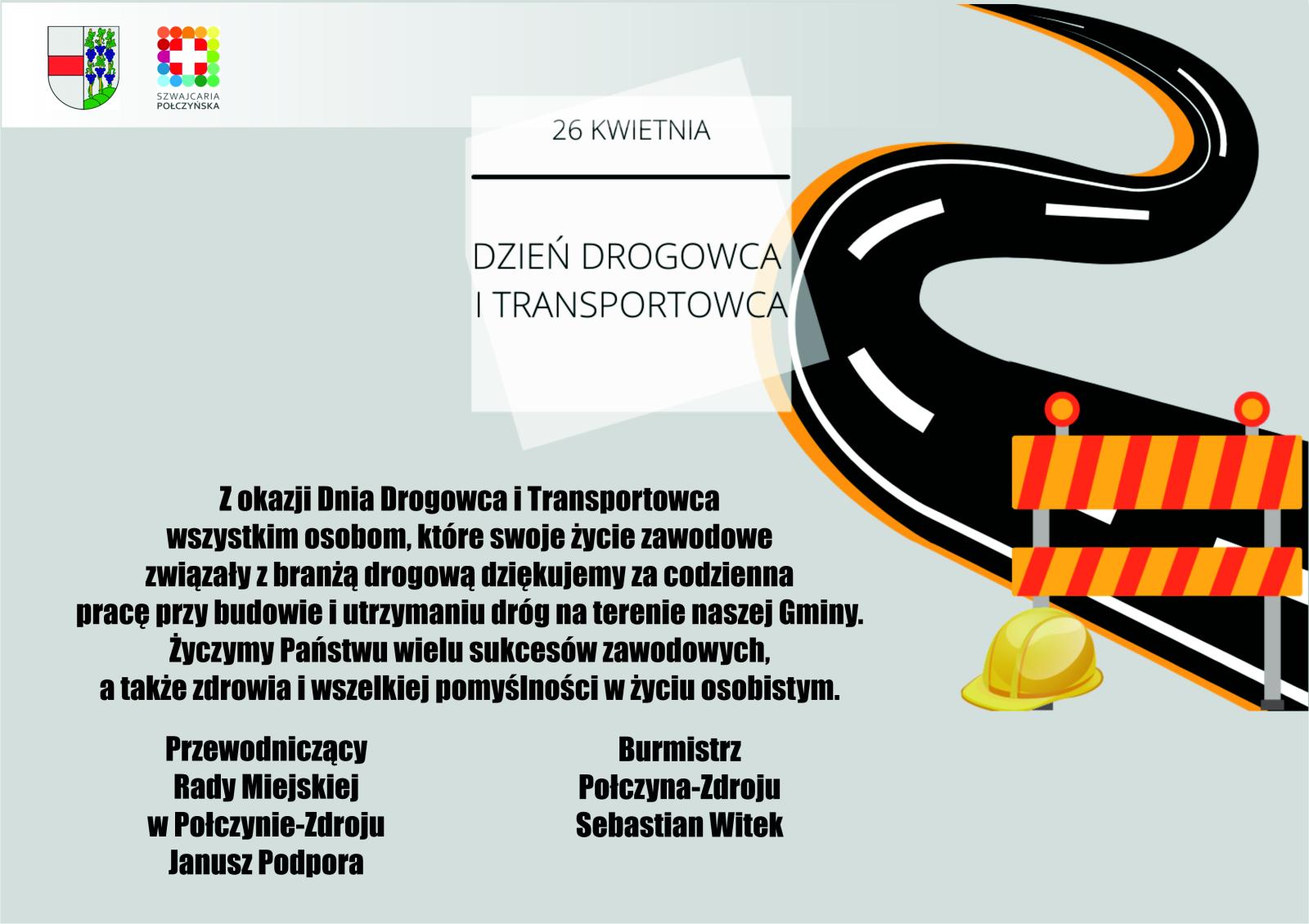 26 KWIETNIA DZIEŃ DROGOWCA I TRANSPORTOWCA