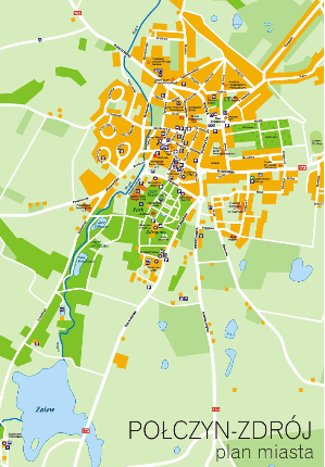 Połczyn-Zdrój plan miasta
