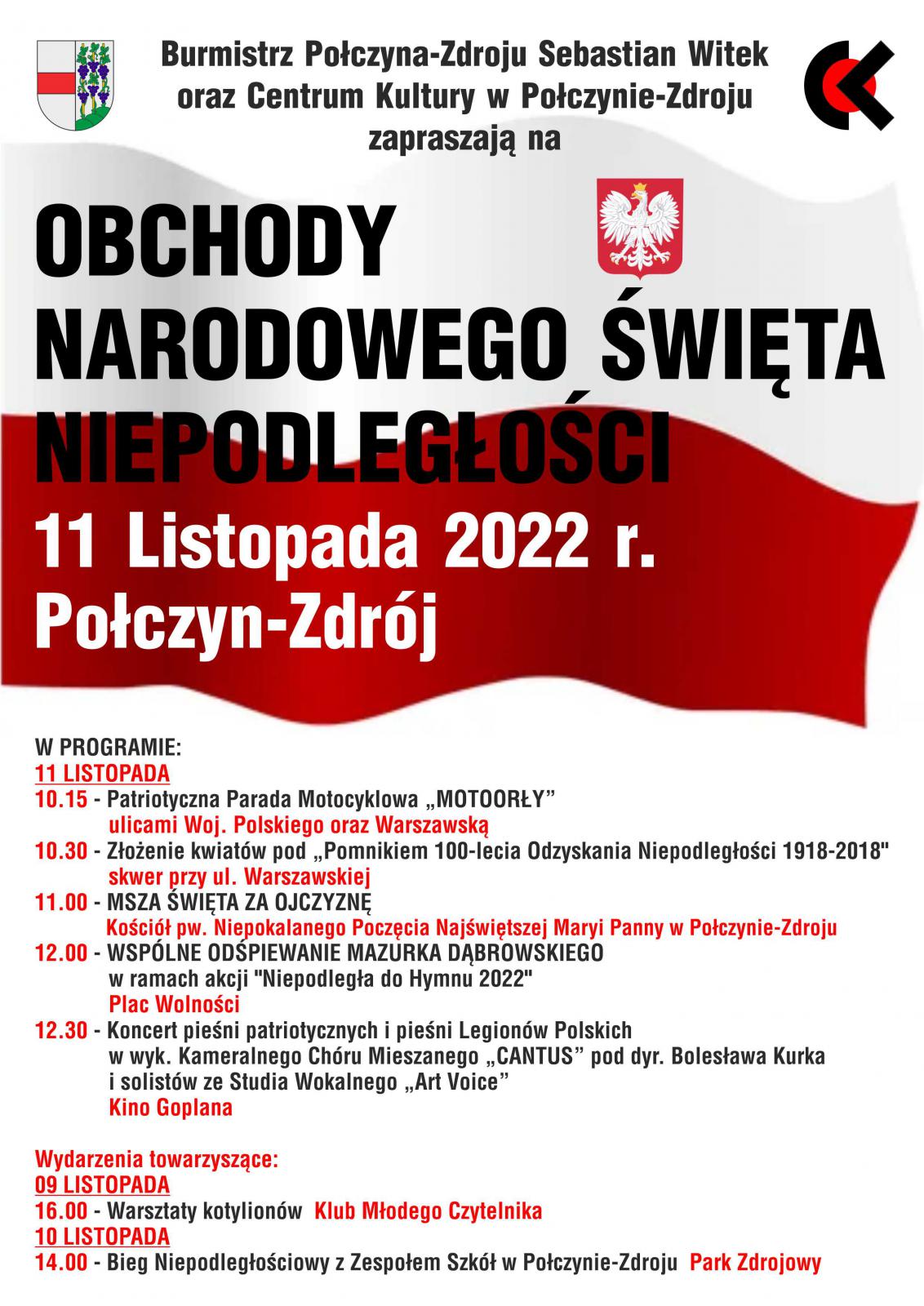 plakat Narodowe Święto Niepodległości