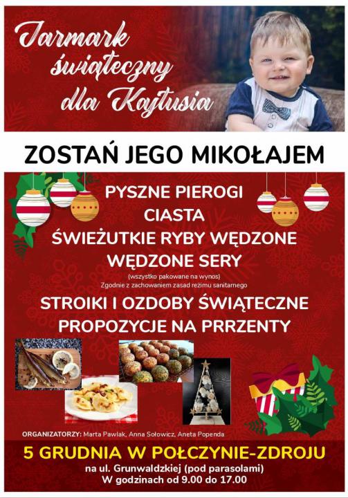 Jarmark świąteczny dla Kajtusia