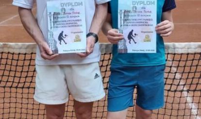 Drugie miejsce para Dariusz Osicki z synem Piotrem