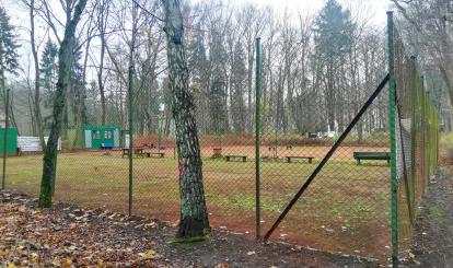 Połczyńskie korty widok obecny