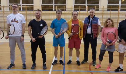 Halowe Mistrzostwa Połczyna Zdroju par deblowych w tenisie ziemnym oraz singla