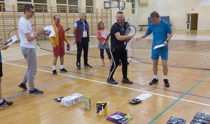 Halowe Mistrzostwa Połczyna Zdroju par deblowych w tenisie ziemnym oraz singla