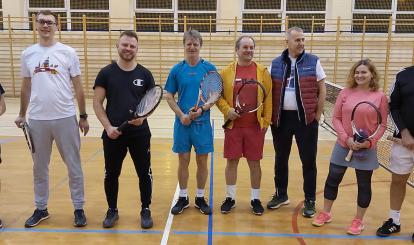 Halowe Mistrzostwa Połczyna Zdroju par deblowych w tenisie ziemnym oraz singla