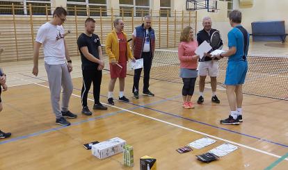 Halowe Mistrzostwa Połczyna Zdroju par deblowych w tenisie ziemnym oraz singla