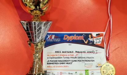 Puchar MKS Mieszko Połczyn-Zdrój za zajęcie I miejsca