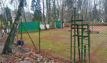 Połczyńskie korty widok obecny