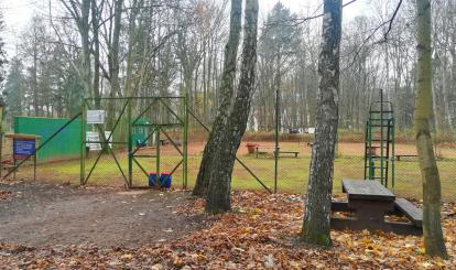 Połczyńskie korty widok obecny