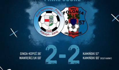 Sobotni mecz kontrolny rozegrany w Wałczu / fot. Kamil Halec