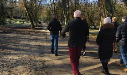 Przekazanie placu budowy w połczyńskim Parku Zdrojowym