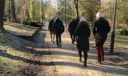 Przekazanie placu budowy w połczyńskim Parku Zdrojowym