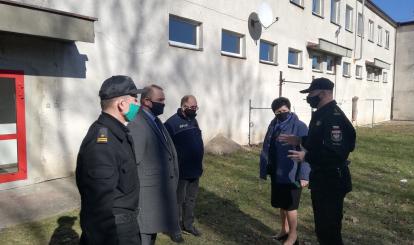 Wizyta Komendanta Wojewódzkiego PSP