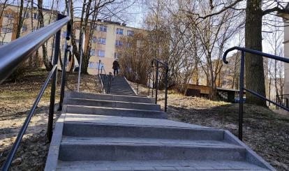 Schody ulica Staszica