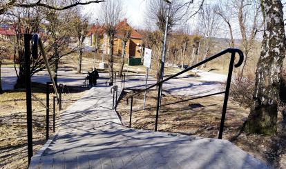 Schody ulica Staszica