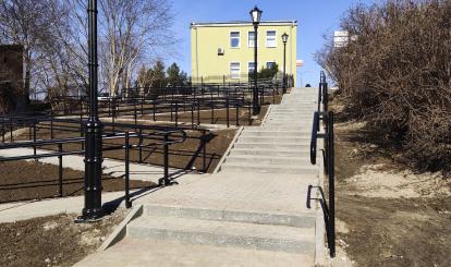 Schody ulica 5 marca/ Wojska Polskiego