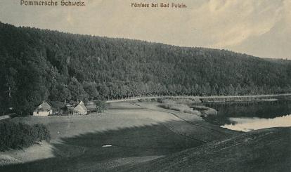 Nazwa Szwajcaria Połczyńska została przyjęta po byłych niemieckich mieszkańcach tych ziem