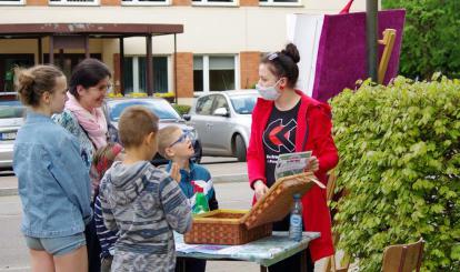 Gra terenowa z okazji Tygodnia Bibliotek 