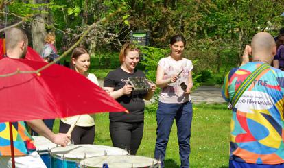 BRAZYLIJSKIE BĘBNY W POŁCZYNIE-ZDROJU