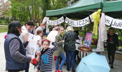 Gra terenowa z okazji Tygodnia Bibliotek 