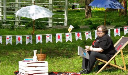 Gra terenowa z okazji Tygodnia Bibliotek 