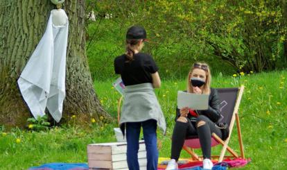 Gra terenowa z okazji Tygodnia Bibliotek 