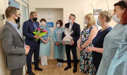 Podziękowania w połczyńskim szpitalu