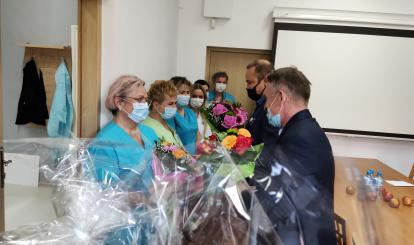 Podziękowania w przychodni uzdrowiskowej