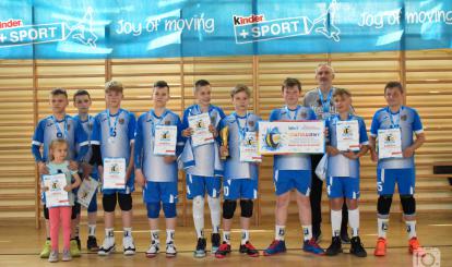 Turnieje finałowe mini piłki siatkowej chłopców w kategorii "dwójek" i "trójek"