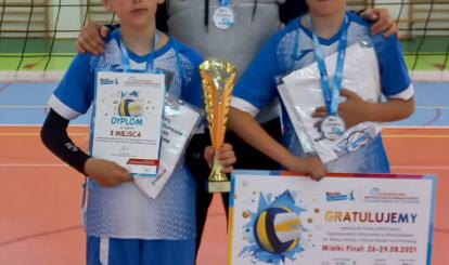 Turnieje finałowe mini piłki siatkowej chłopców w kategorii "dwójek" i "trójek"