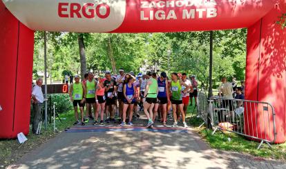 VI BIEG BORKÓW Z REKORDOWYM UPAŁEM