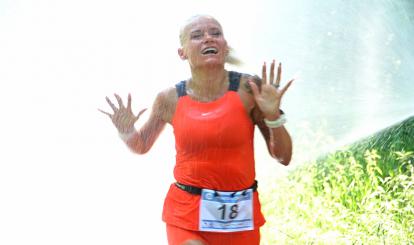 VI BIEG BORKÓW Z REKORDOWYM UPAŁEM