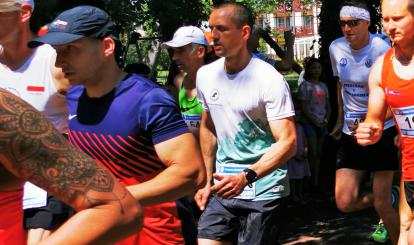 VI BIEG BORKÓW Z REKORDOWYM UPAŁEM