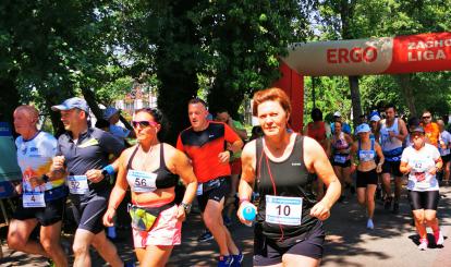 VI BIEG BORKÓW Z REKORDOWYM UPAŁEM