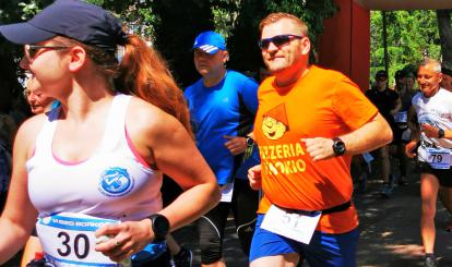 VI BIEG BORKÓW Z REKORDOWYM UPAŁEM