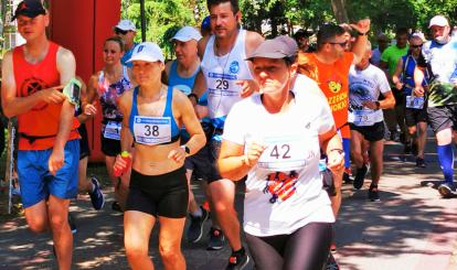 VI BIEG BORKÓW Z REKORDOWYM UPAŁEM